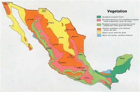 veracruz mexico map with natural resources